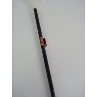 20s style dance cane black with white tip length 80cm