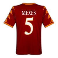 2010 11 roma kappa home shirt mexes 5