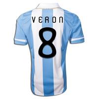 2011-12 Argentina Home Shirt (Veron 8)