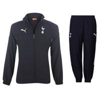 2011 12 tottenham puma woven tracksuit navy kids