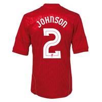 2010-11 Liverpool Home Shirt (Johnson 2) European Style