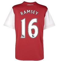 2011 12 arsenal nike home shirt ramsey 16 kids