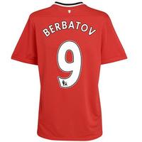 2011 12 man utd nike home shirt berbatov 9 kids