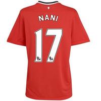 2011 12 man utd nike home shirt nani 17 kids