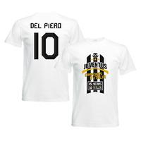 2012 Juventus Champions T-Shirt (White) - Del Piero 10