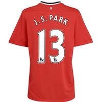 2011-12 Man Utd Nike Home Shirt (J. S. Park 13) - Kids