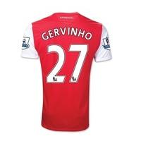 2011-12 Arsenal Nike Home Shirt (Gervinho 27)