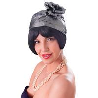 20\'s Silver Ladies Cloche Hat