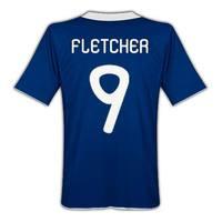 2010-11 Scotland Home Shirt (Fletcher 9)