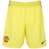 2010-11 Man Utd Home Goalkeeper Shorts (Kids)