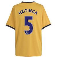 2011-12 Everton Away Football Shirt (Heitinga 5)