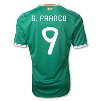 2011-12 Mexico Adidas Home Shirt (G.Franco 9)