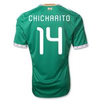 2011-12 Mexico Adidas Home Shirt (Chicharito 14)
