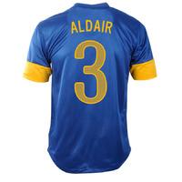 2012 13 brazil nike away shirt aldair 3 kids