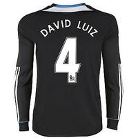 2011-12 Chelsea L/S Away Shirt (David Luiz 4)