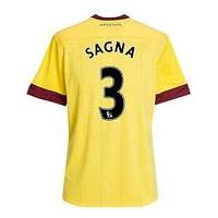 2010 11 arsenal nike away shirt sagna 3 kids