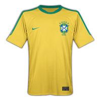 2010-11 Brazil Nike World Cup Home Shirt