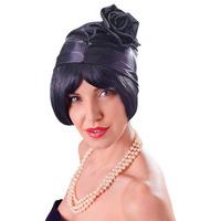 20s black ladies cloche hat