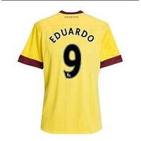 2010-11 Arsenal Nike Away Shirt (Eduardo 9) - Kids