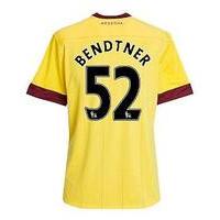 2010 11 arsenal nike away shirt bendtner 52 kids