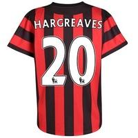 2011-12 Manchester City Umbro Away Shirt (Hargreaves 20)