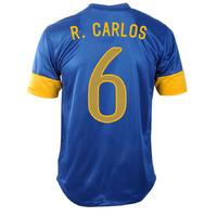 2012-13 Brazil Nike Away Shirt (R.Carlos 6) - Kids