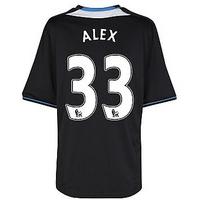 2011 12 chelsea away football shirt alex 33 kids