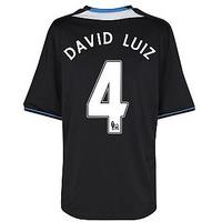 2011 12 chelsea away football shirt david luiz 4 kids