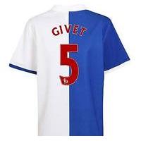 2010-11 Blackburn Rovers Home Shirt (Givet 5)