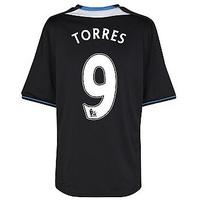 2011-12 Chelsea Away Football Shirt (Torres 9) - Kids