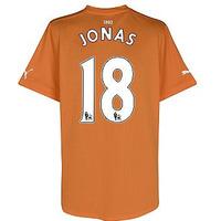 2011-12 Newcastle Puma Away Football Shirt (Jonas 18)