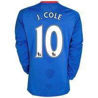 2010 11 chelsea long sleeve home shirt jcole 10