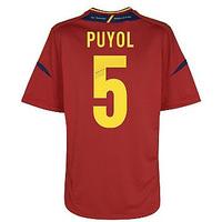 2012 13 spain home shirt puyol 5