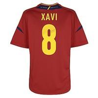 2012 13 spain home shirt xavi 8