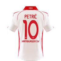 2010-11 Hamburg Adidas Home Shirt (Petric 10)