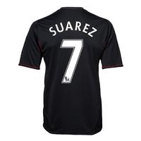 2011-12 Liverpool Away Football Shirt (Suarez 7) - Kids