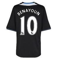 2011-12 Chelsea Away Football Shirt (Benayoun 10) - Kids