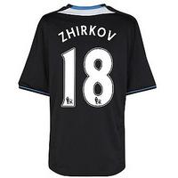 2011-12 Chelsea Away Football Shirt (Zhirkov 18) - Kids