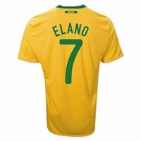 2010-11 Brazil World Cup Home (Elano 7)