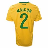 2010-11 Brazil World Cup Home (Maicon 2)