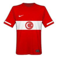 2010 11 turkey nike home shirt kids