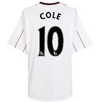 2010-11 Liverpool Away Shirt (Cole 10) - Kids