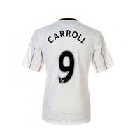 2010-11 Liverpool Away Shirt (Carroll 9)