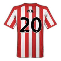 2010-11 Sunderland Umbro Home Shirt (Reid 20)