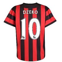 2011-12 Manchester City Umbro Away Shirt (Dzeko 10)