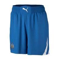 2010-11 Newcastle Puma Away Shorts (Blue)