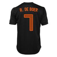 2012-13 Holland Nike Away Shirt (De Boer 7) - Kids