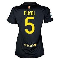 2011-12 Barcelona Nike Womens Away Shirt (Puyol 5)