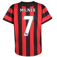 2011-12 Manchester City Umbro Away Shirt (Milner 7)