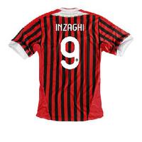 2011-12 AC Milan Home Shirt (Inzaghi 9)